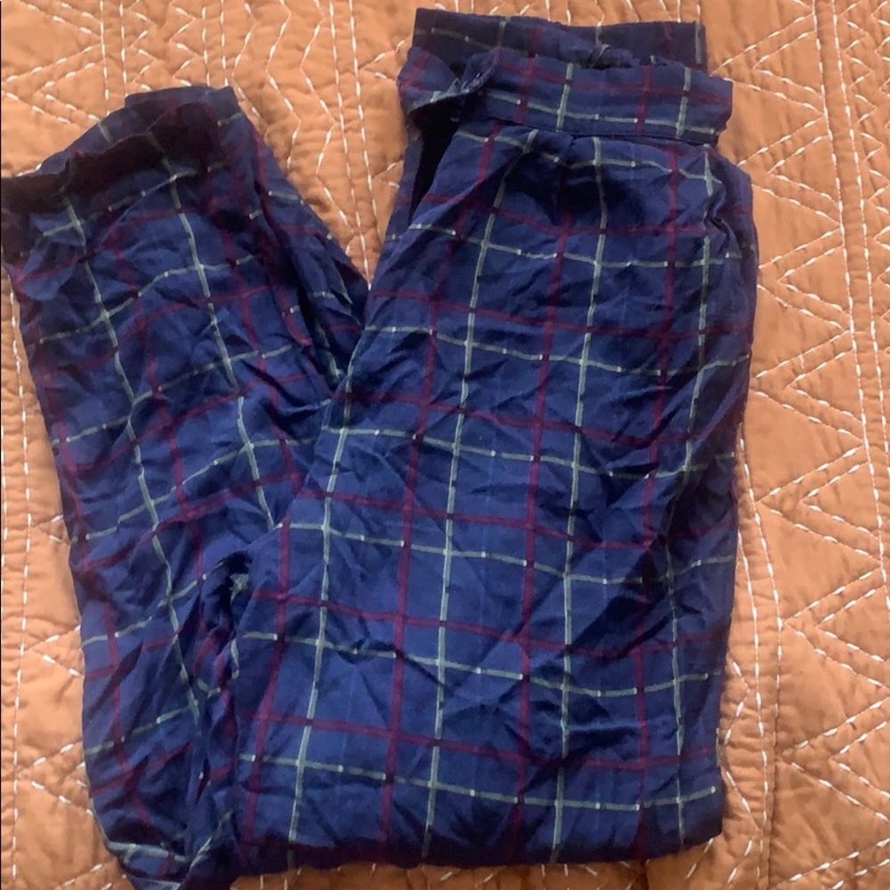 H&M plaid pants